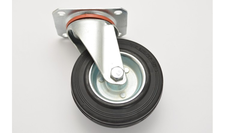 Kolo s natáčecí vidlicí O 125 mm