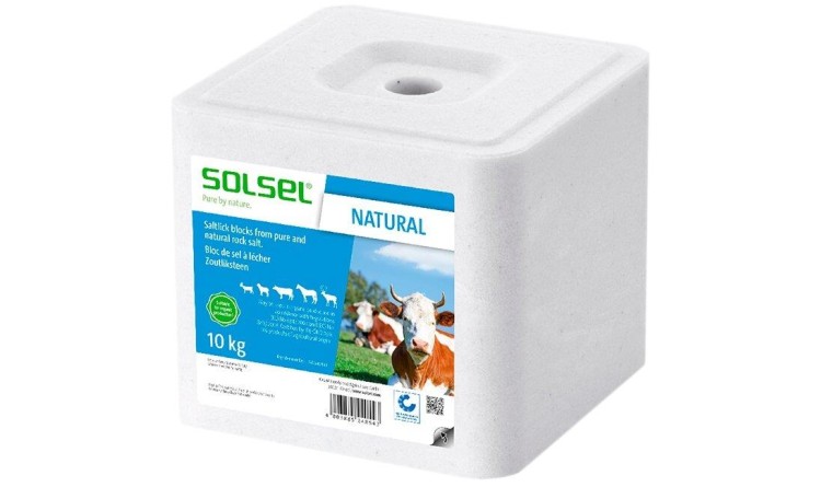 Solný a minerální liz SOLSEL UNIVERSAL Se 20, Cu 0,kostka 10 kg - 1 ks