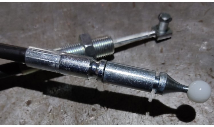 Bovden IP-731846/02 2200mm kulička Profi Line + oko  Připojení HYDAC