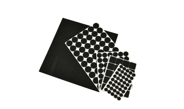 Geko G29814 Samolepící plstěné podložky pod nábytek, 157ks