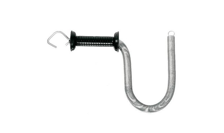 Držák k brance pro elektrické ohradníky s pružinou 5 m