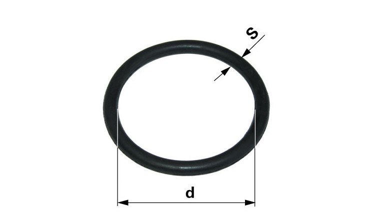 Kroužek těsnící 110mm