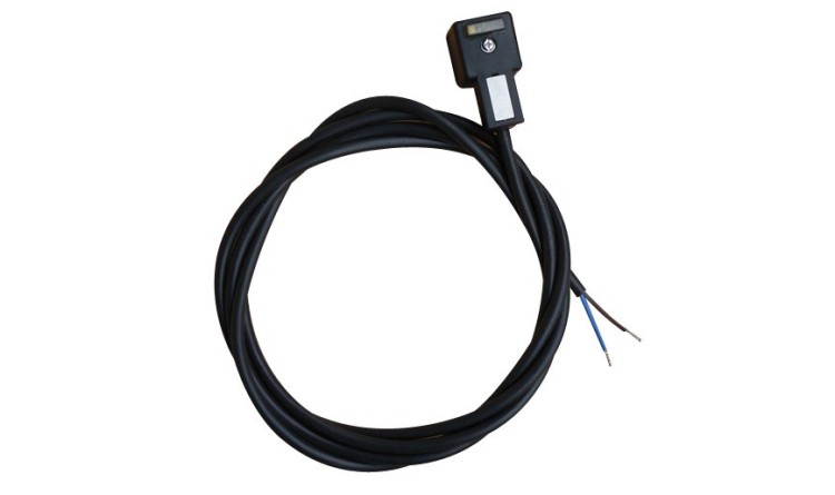 Magnetická zástrčka s LED diodou