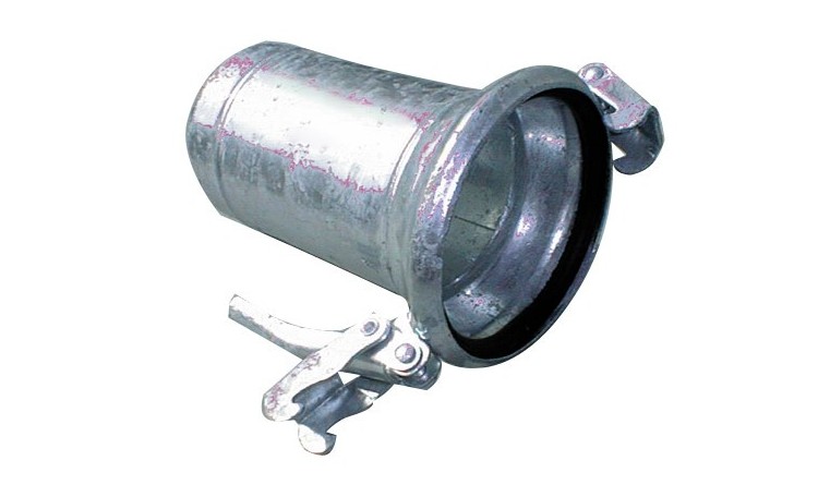 M díl 5" s hrdlem ,vnitřní průměr hran 150mm, na hadici120mm