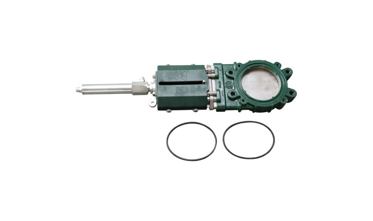 Šoupě deskové 6" MZ 10E hydraulické EW,2xpříruba, rozteč děr 150mm