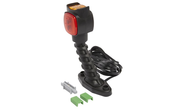 Světlo poziční pravé - tykadlo 12/24V LED barva Č, O,B