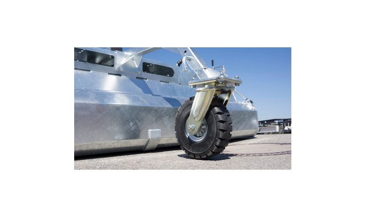 Kolečko opěrné težké provedení průměr 300mm