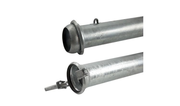 Roura sací 6" M-díl / V-díl, L=3000mm pr.150x1,2mm