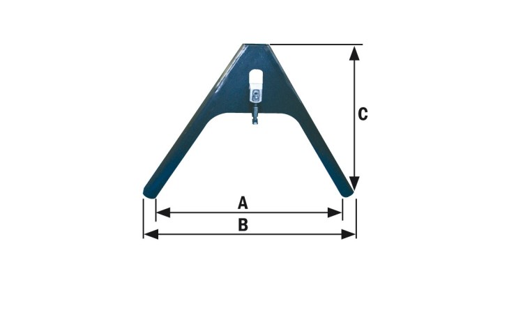 Protikus na trojúhelník tříbodu KAT 0