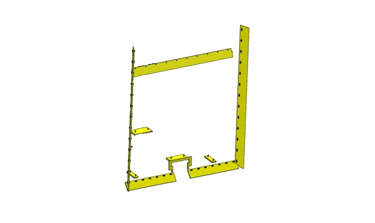 Sada těsnění výtlačného čela ASW od r.2019 - L=2000mm