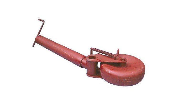 Noha odstavná s kolečkem na 1,5tuny,670/90/300mm