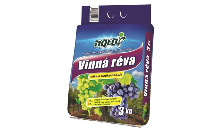 AGRO 000324 Hnojivo pro vinnou révu 3 kg