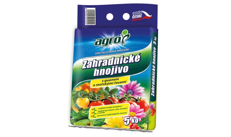 AGRO Zahradnické hnojivo 5 kg
