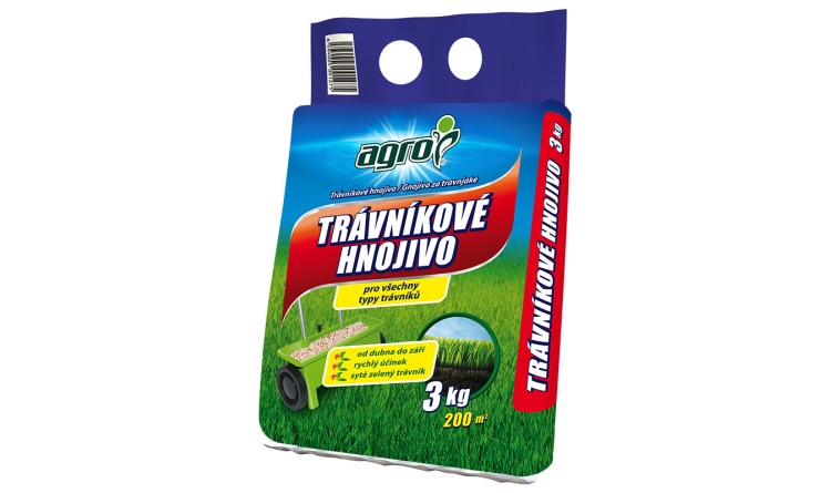 AGRO Trávníkové hnojivo 3 kg