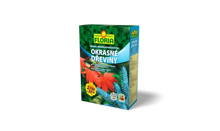 Hnojivo Agro FLORIA pro okrasné dřeviny 2,5 kg