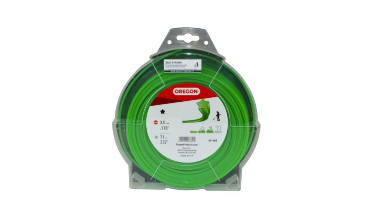 OREGON 69-460-V  Žací struna 3,0mm x 60m Hvězda