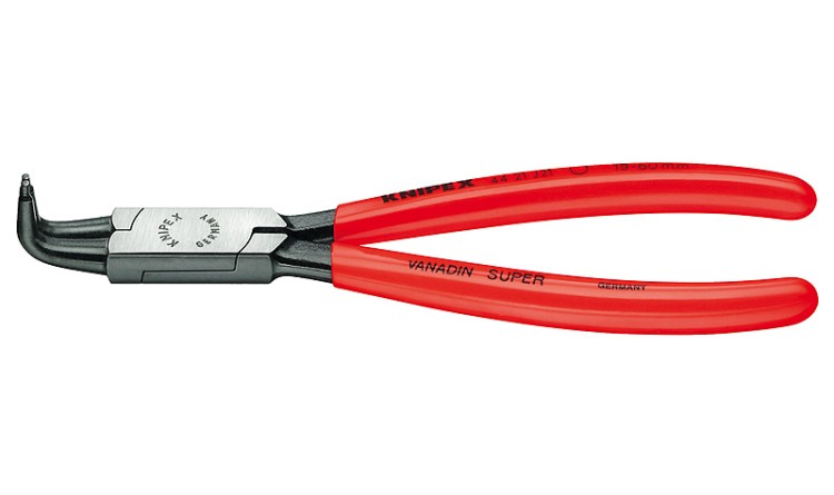 Kleště pro poj.kroužky vnitřní zahnuté 90°