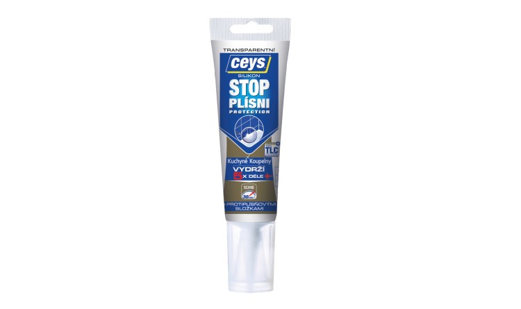 ceys 42505573 SILIKON Stop plísni transparent tuba 125ml