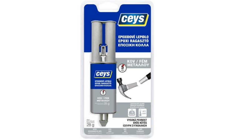 ceys 48510230 Epoxidové lepidlo dvousložkové kov 28g