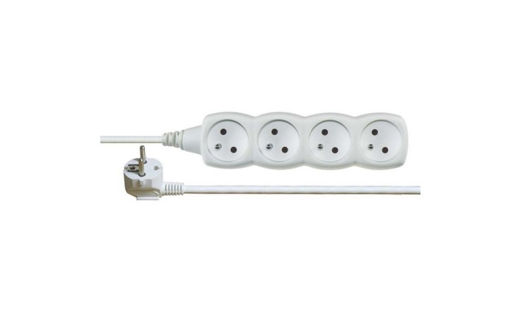 Prodlužovák 4 zásuvky 7m ~250 V/10 A