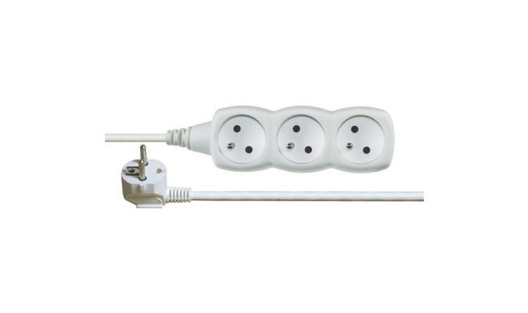 Prodlužovák 3 zásuvky 10 m ~250 V/10 A
