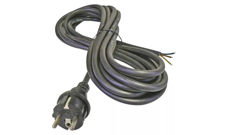 Emos S03130 Flexo šňůra gumová 3x 1mm2, 3m, černá