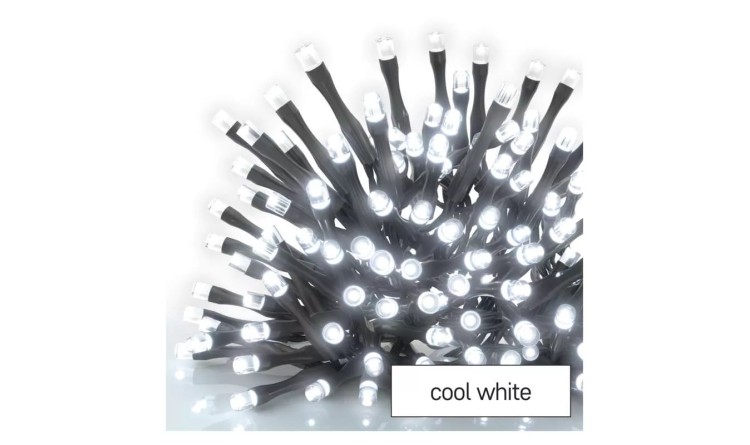 Emos D1AC01 Sada pro spojovací řetězy Standard, 10 m, venkovní, studená bílá