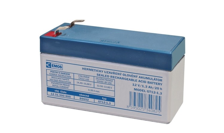 Akumulátor SLA 12 V 1,3 Ah
