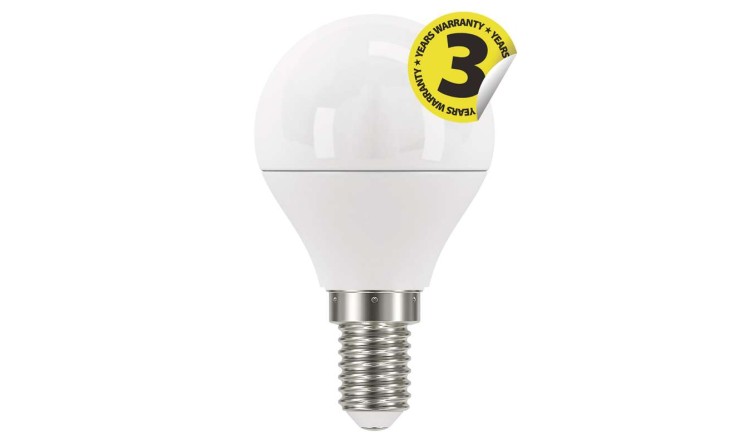 LED žárovka Classic Mini Globe 6W E14 studená bílá