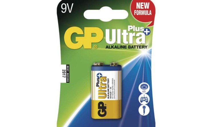 Emos B1751 Baterie alkalická GP Ultra Plus 9V
