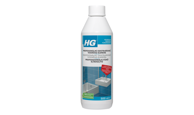 HG1000527 Profesionální odstraňovač vodního kamene 500 ml