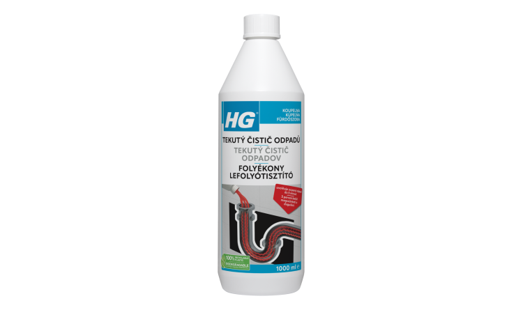 HG 139 Tekutý čistič kuchyňských odpadů 1 l