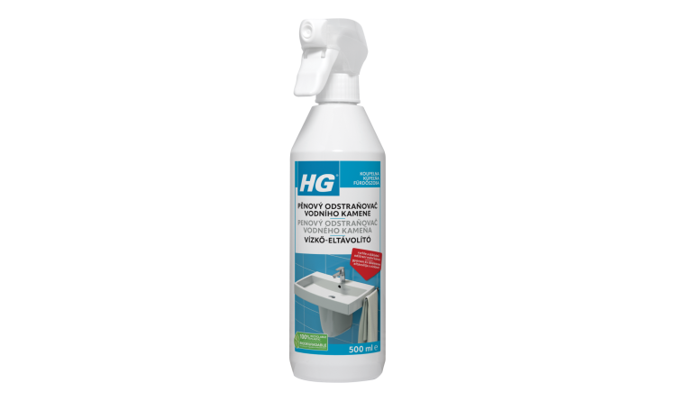 HG 218 Pěnový čistič vodního kamene 0,5 l