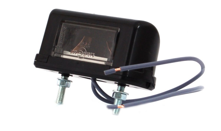 Osvětlení SPZ černé W52Z