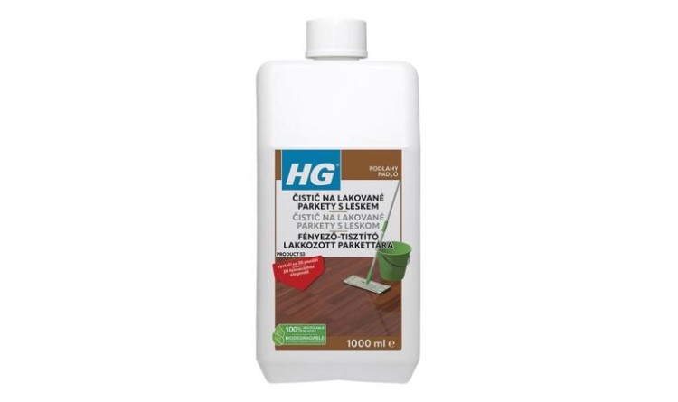 HG 467 Čistič s leskem pro parketové podlahy 1 l