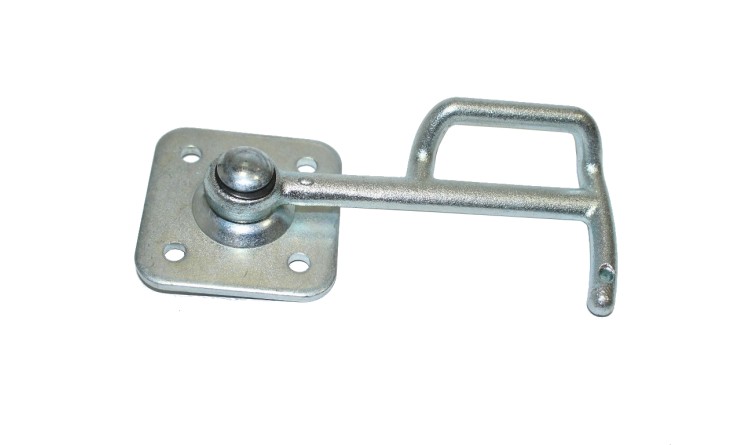 Uzávěr bočnic pákový levý 140 mm