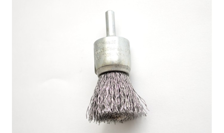 Kartáč drátěný 25x68x6 čelní stopka dr.0.3