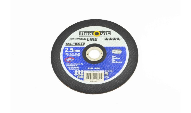 Kotouč 180x2.5x22.2 FH40 A24 V-BF41  INOX F2180