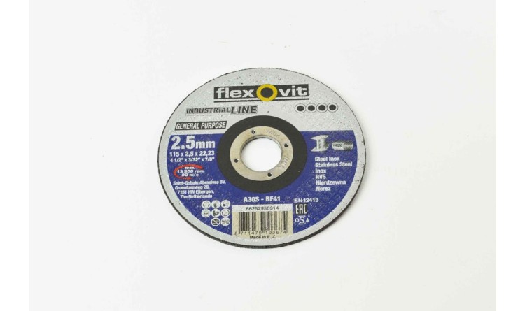 Kotouč 115x2,5x22,2 BF41 INOX F1243