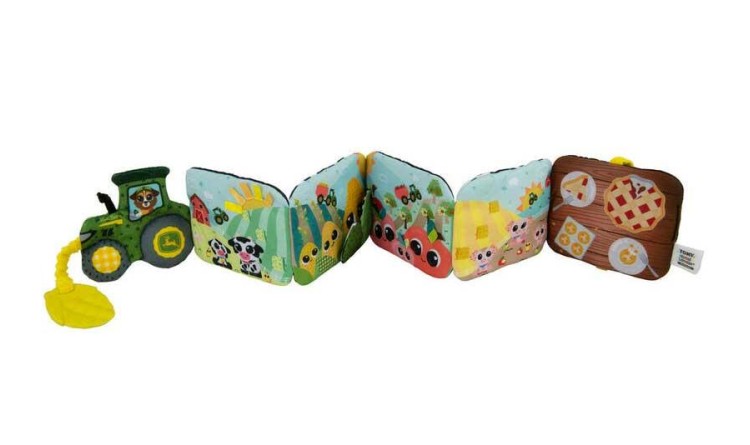 Lamaze Rozkládací leporelo John Deere