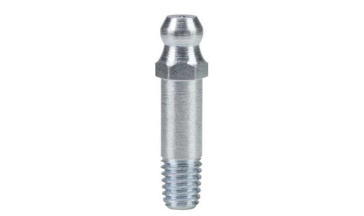 Maznička kulová rovná  M6x1  (29mm)