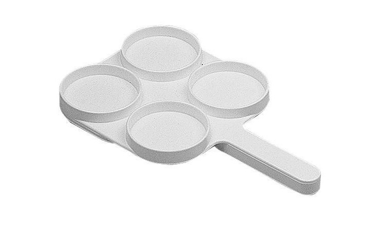 Terč testovací k testu mléka bílý