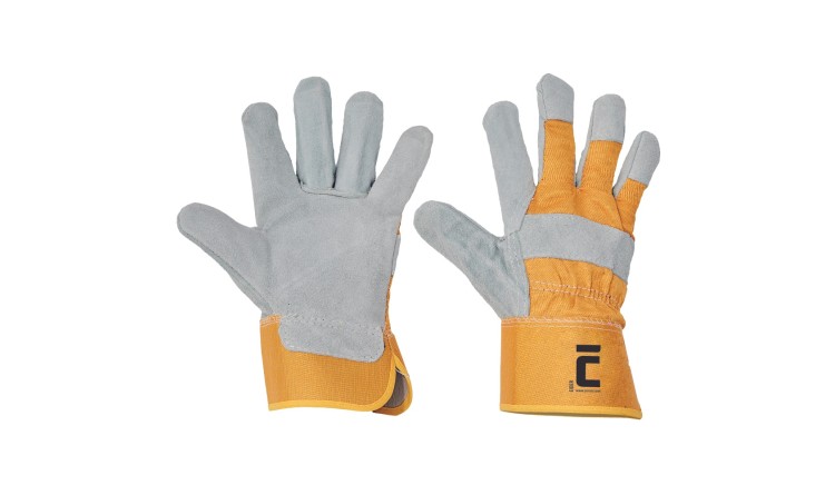 Pracovní rukavice EIDER vel. 10 žluté