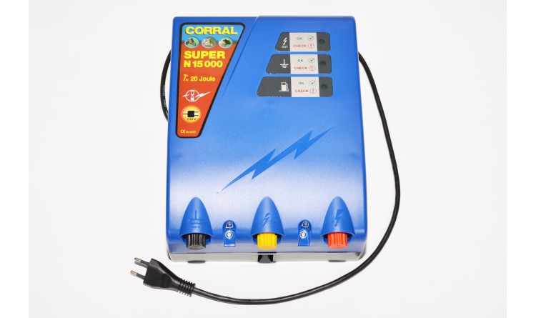 Ohradníkový zdroj Corral Super N15000