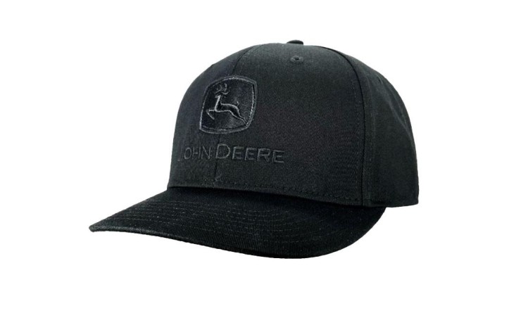 Čepice černá John Deere