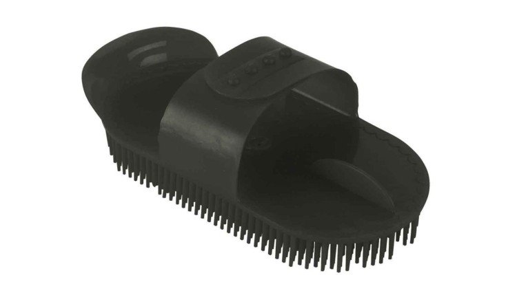 KERBL Hřbílko masážní, černá