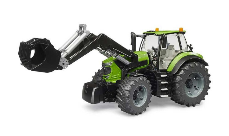 Bruder 3161 Traktor Deutz 8230 TTV s přední lžící