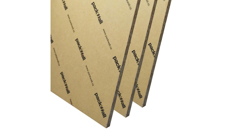 Deska packwall 1250x2500x12 rovná hrana