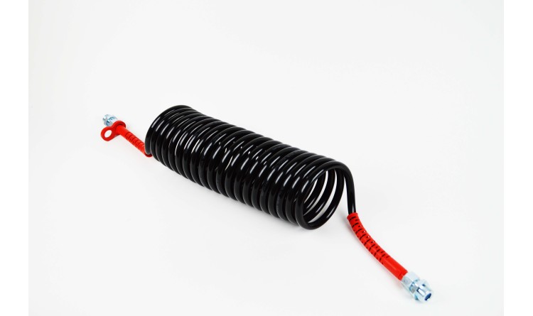 Hadice spirál.červená 12x1,5/4500/2x22x1,5