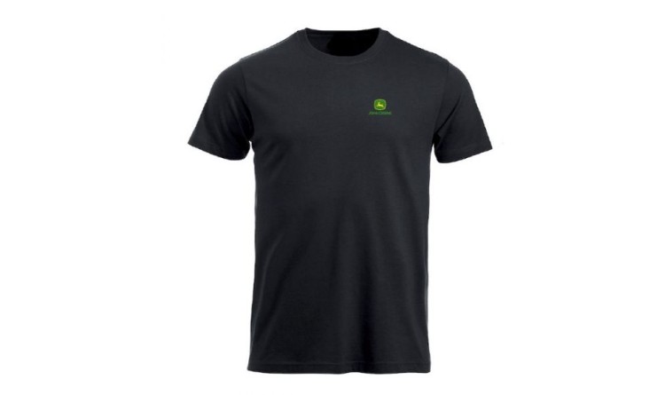 John Deere Tričko Classic černé